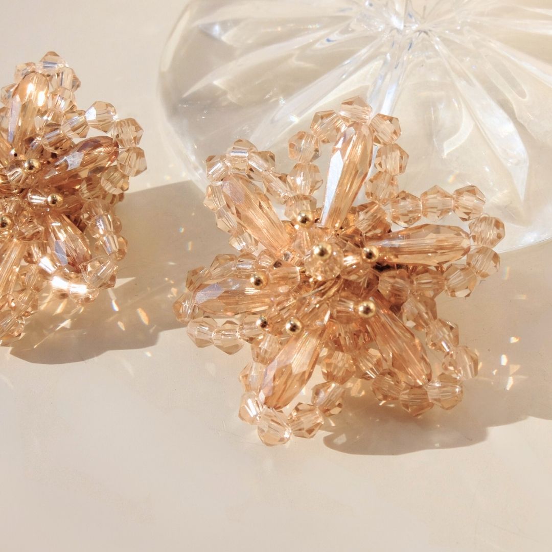 Orecchini Sienna - champagne