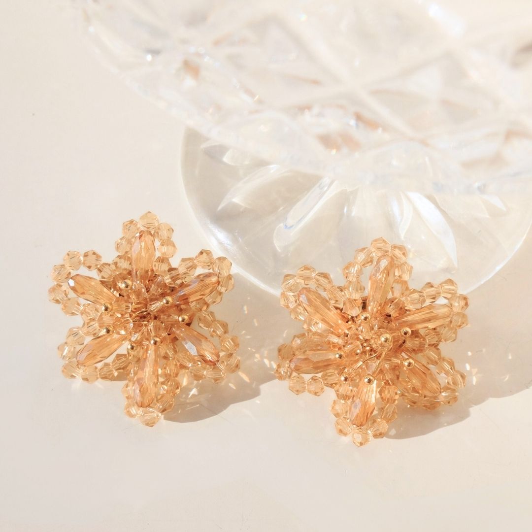 Orecchini Sienna - champagne