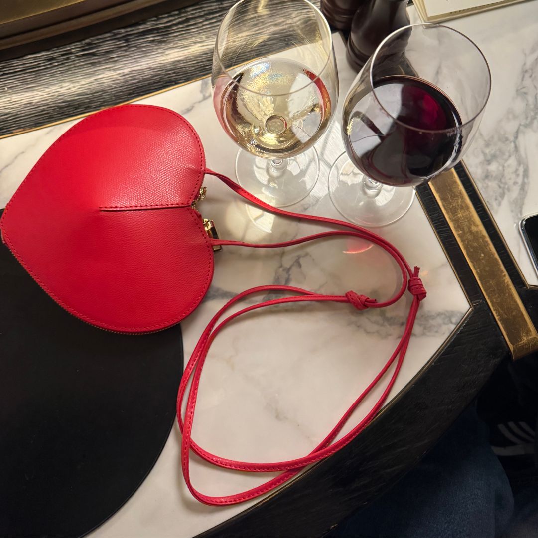 Borsa Cuore Matto in vera pelle