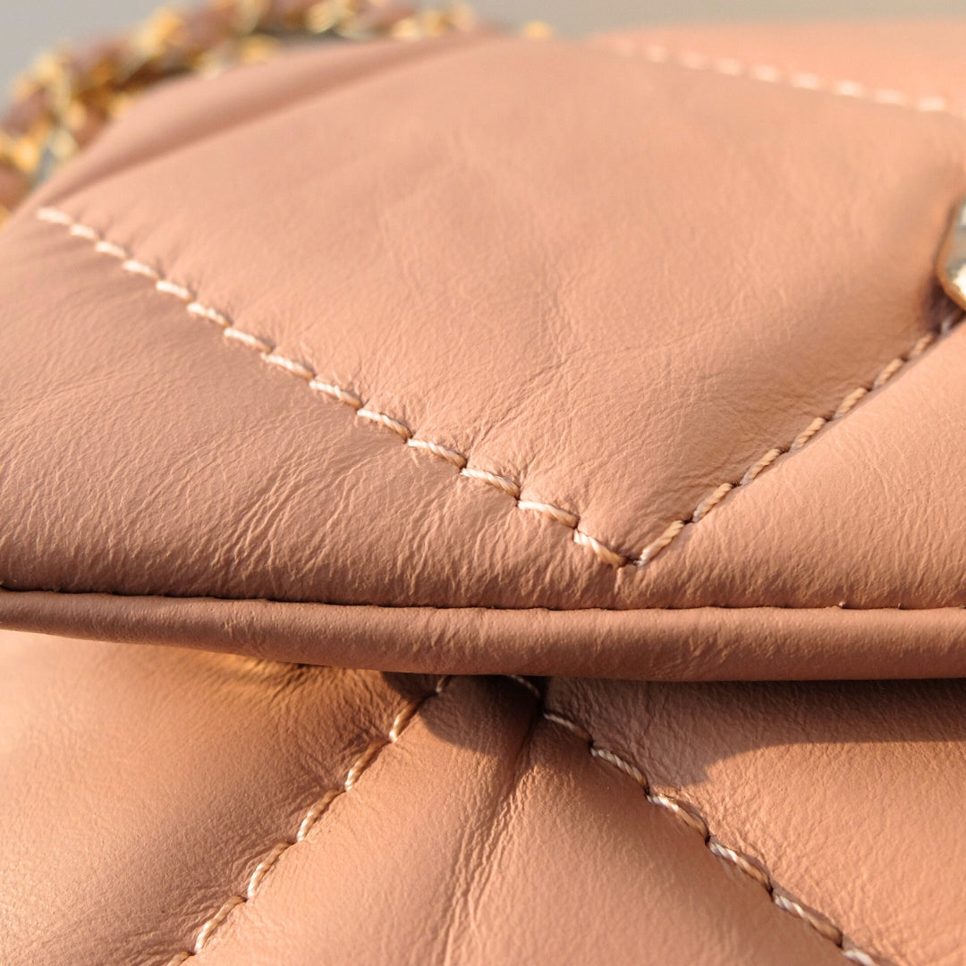 Borsa Gabriella in pelle rosa