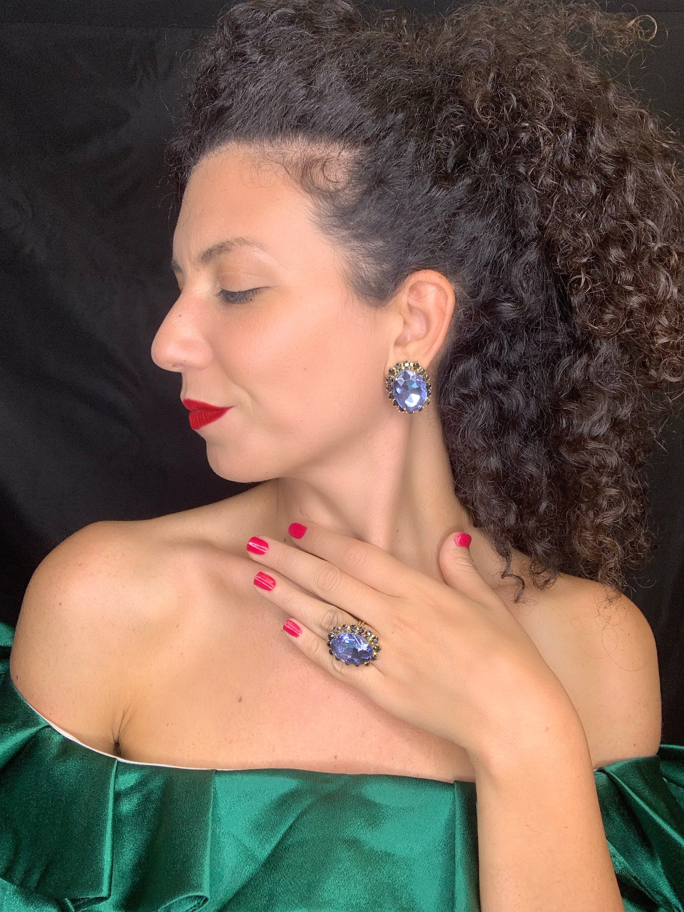 Anello Gemme "Vittoria" - Topazio