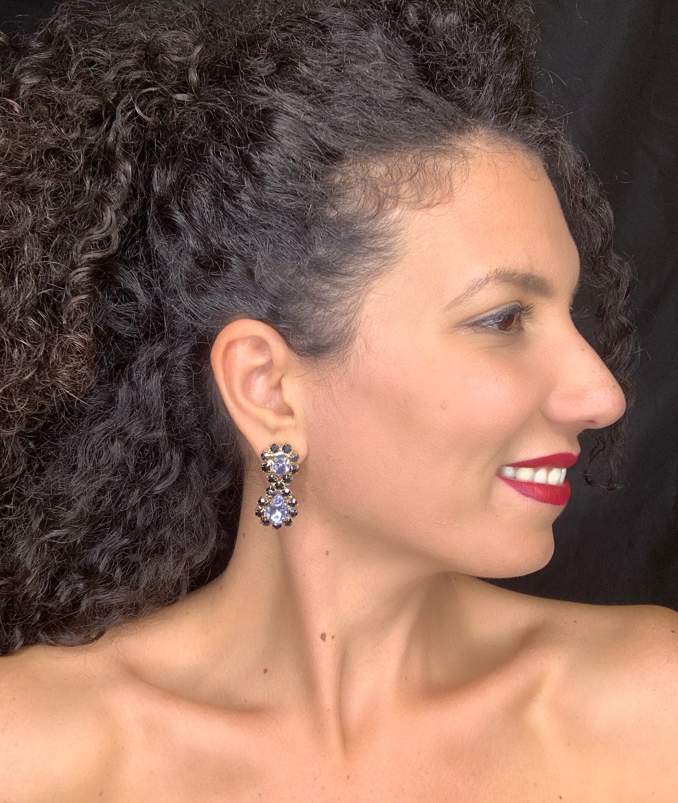 Gemstone Earrings "Sissi" - Topaz