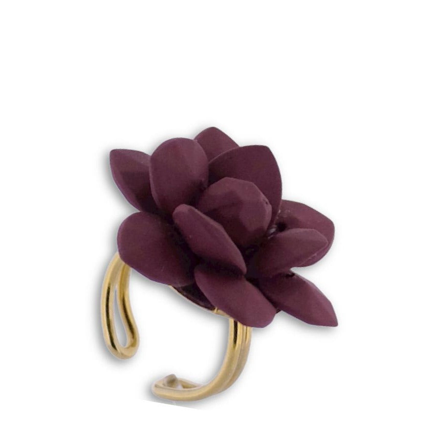 Anello Giglio Ciliegia