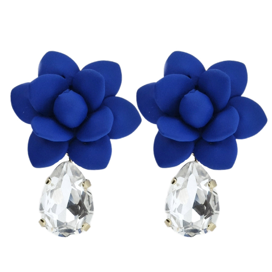 Giglio Blu con Goccia Cristallo