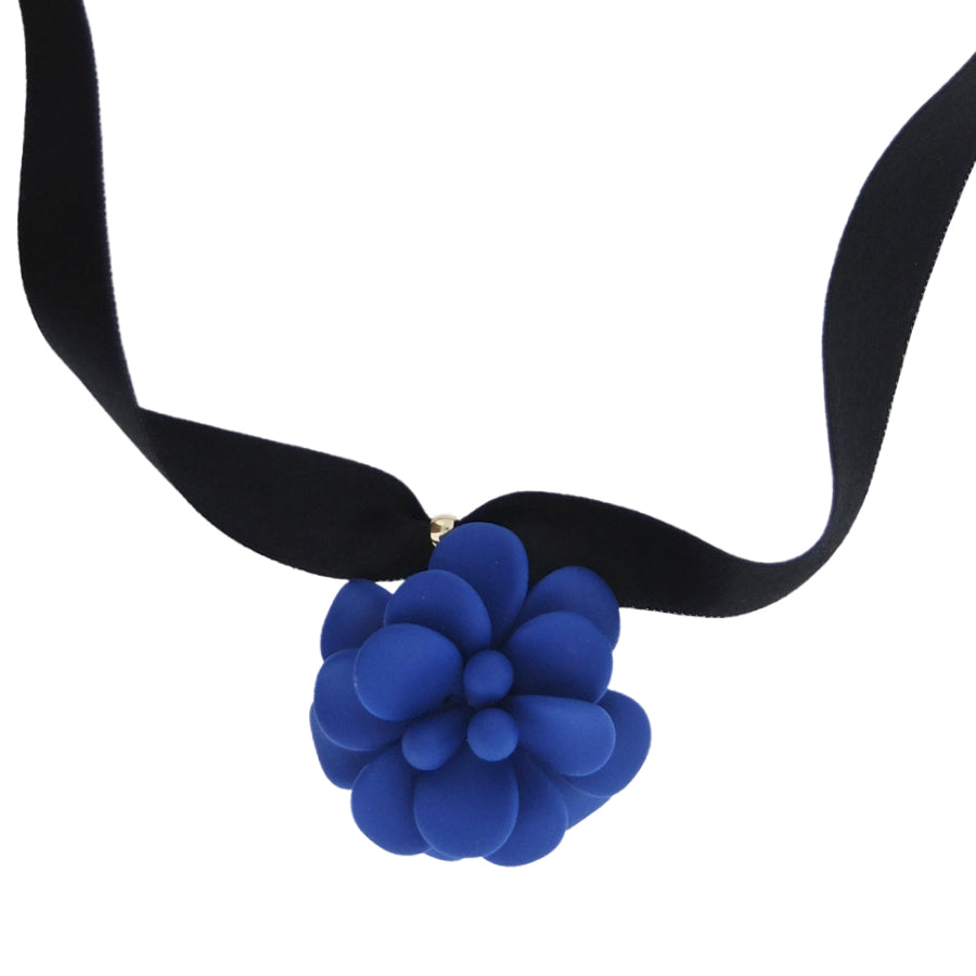Ciondolo Ibisco Blu