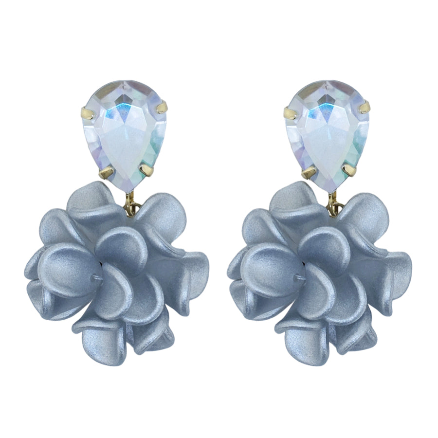 Ortensia Argento con Goccia Aurora Boreale - Cancro