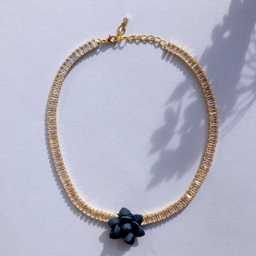 Collier in zirconi Giglio Luce Ottanio