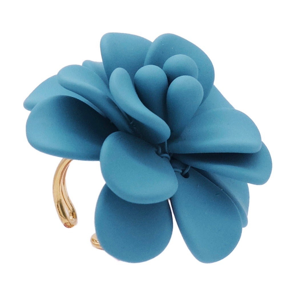 Anello Ibisco Turchese