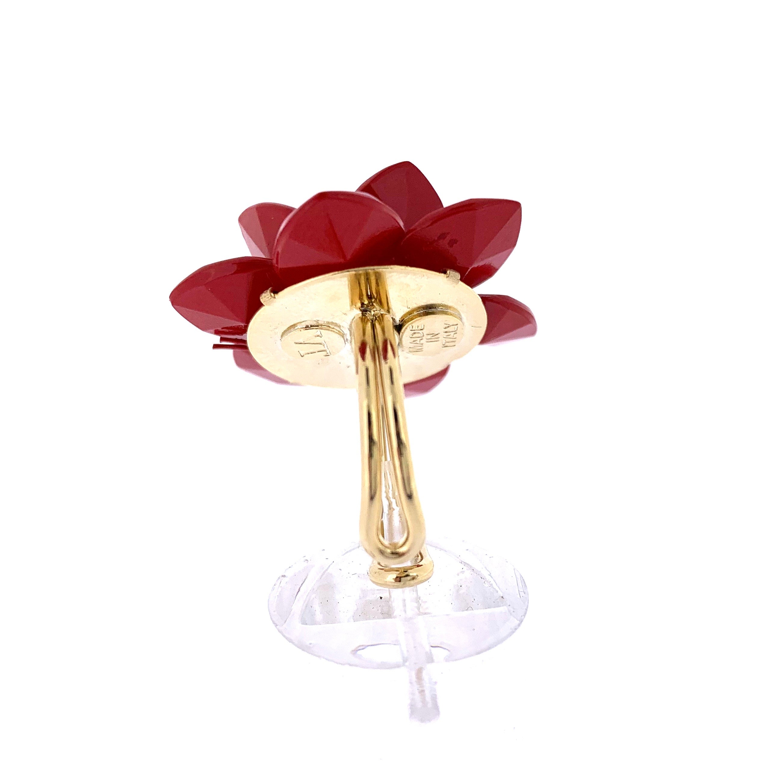Anello Giglio Rosso