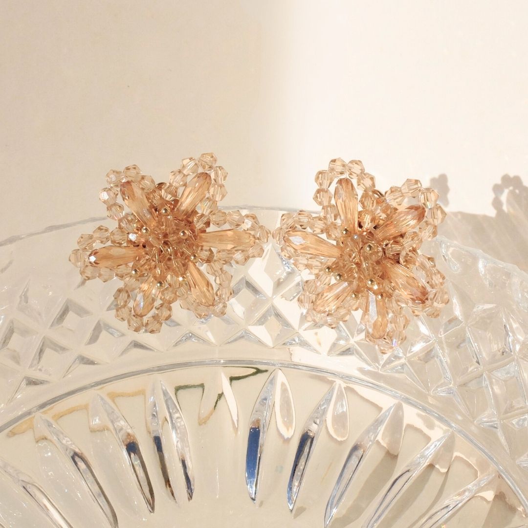 Orecchini Sienna - champagne