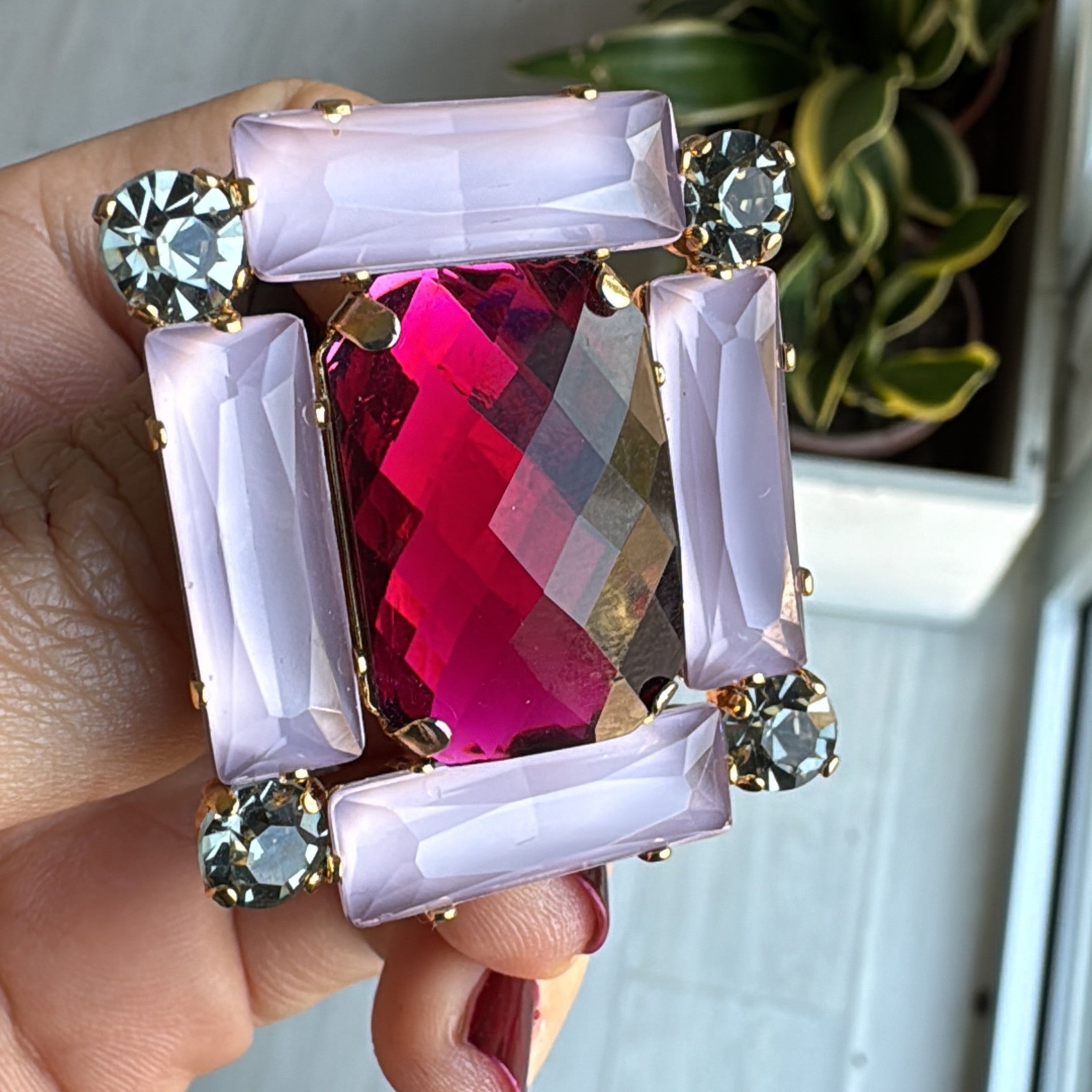 Collana / Spilla Gioiello Sambuco