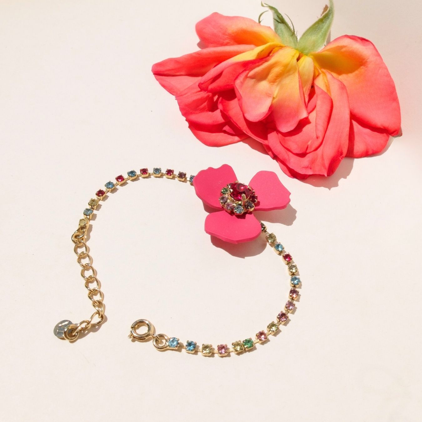 Bracciale Malva Mini - Fucsia