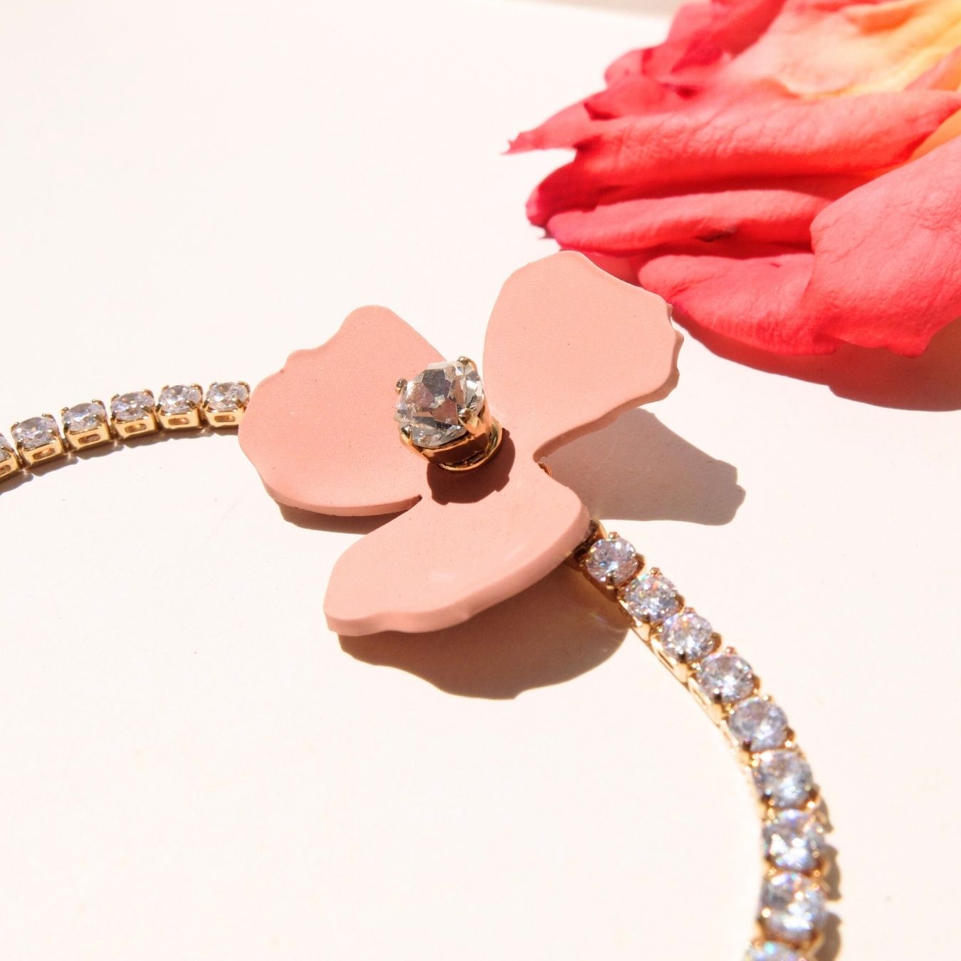 Bracciale Malva Mini - Rosa Cipria