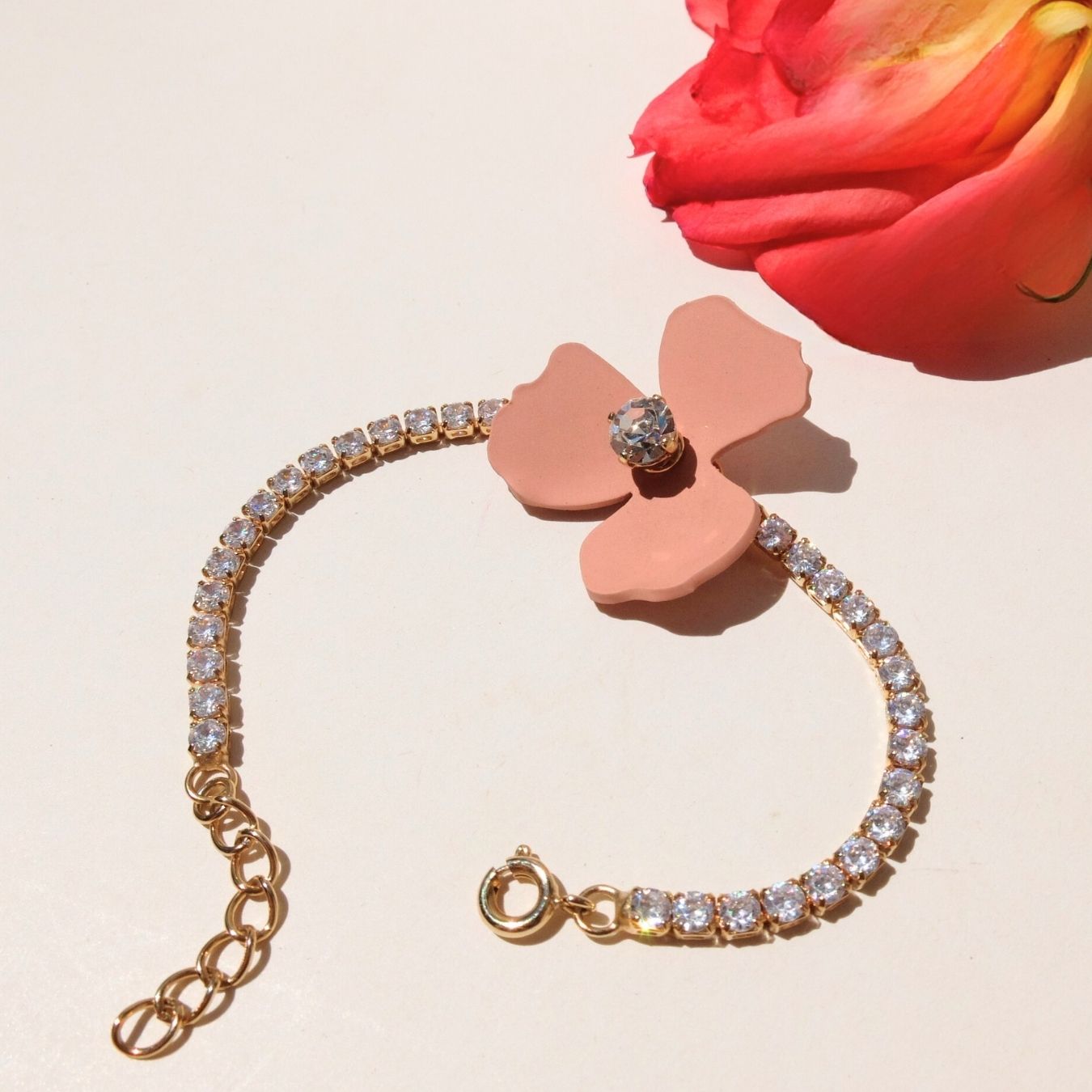 Bracciale Malva Mini - Rosa Cipria