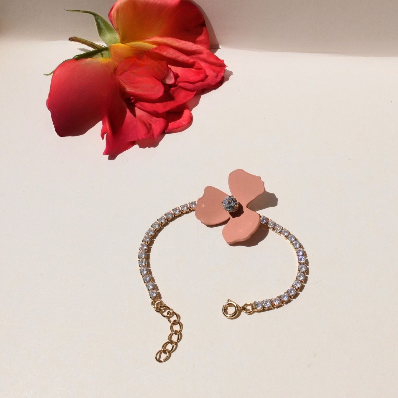Bracciale Malva Mini - Rosa Cipria