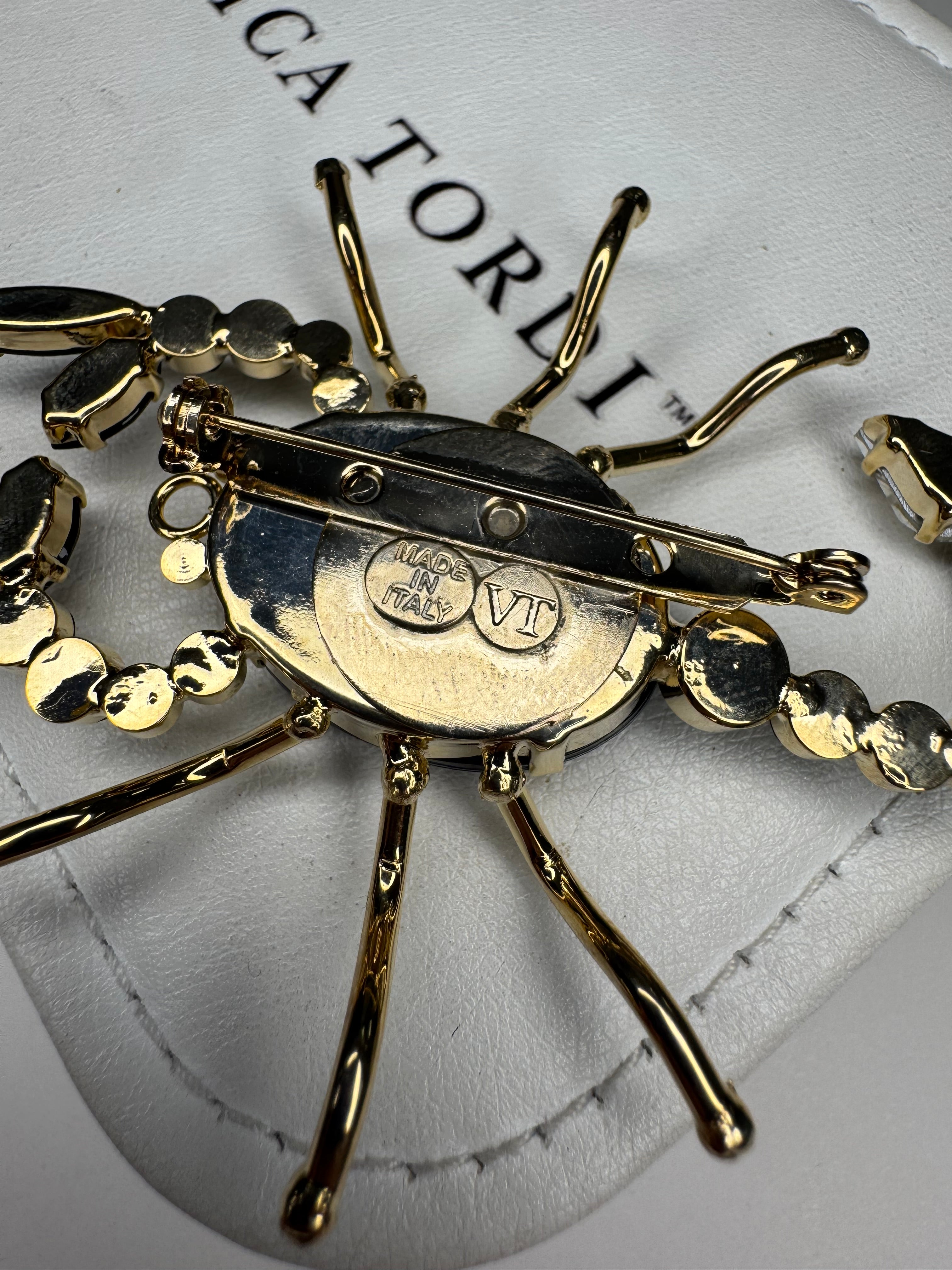 Collana / Spilla Gioiello Scorpione