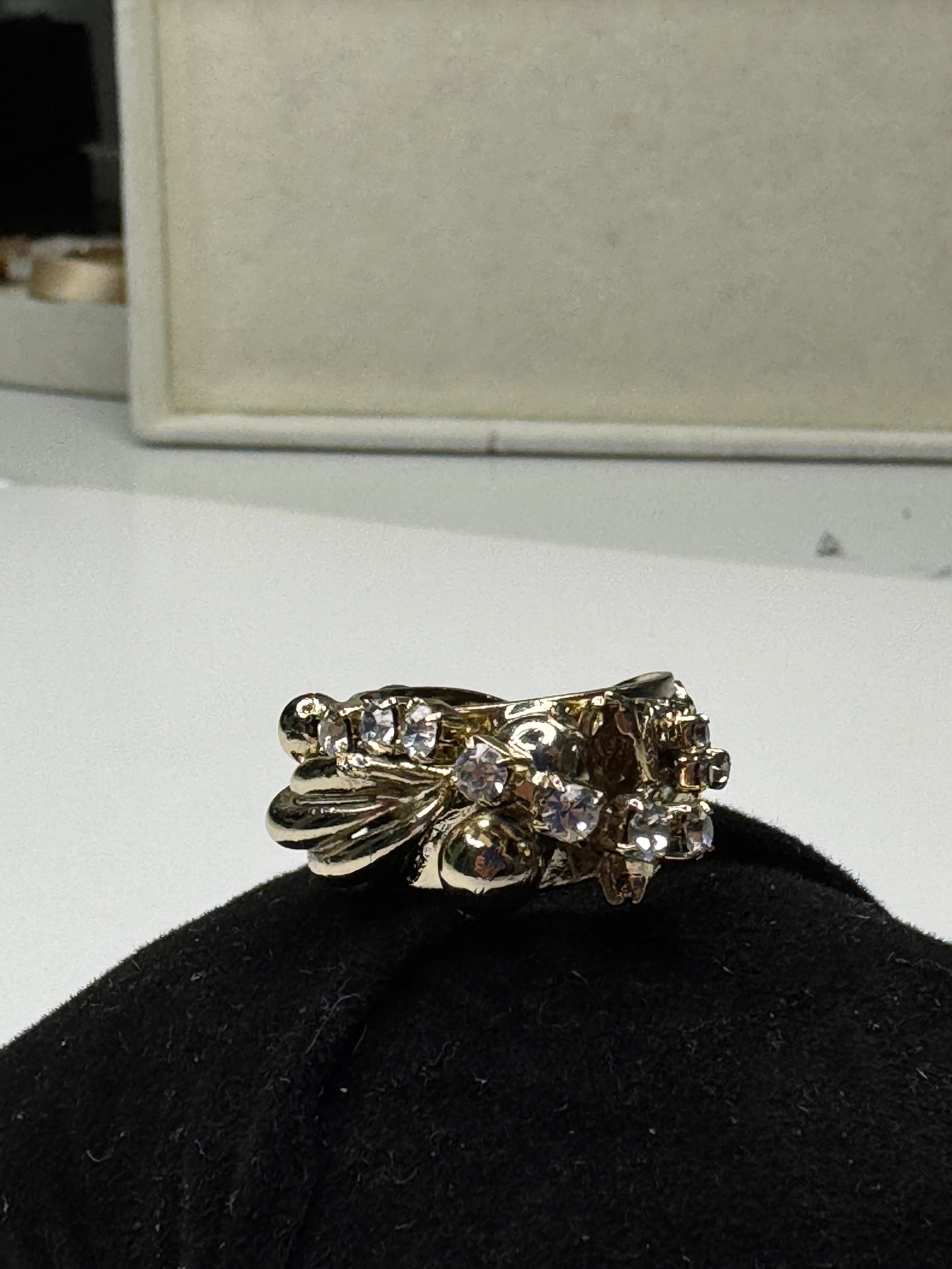 Anello Diadema cristallo