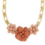 Collana Ibisco Terracotta