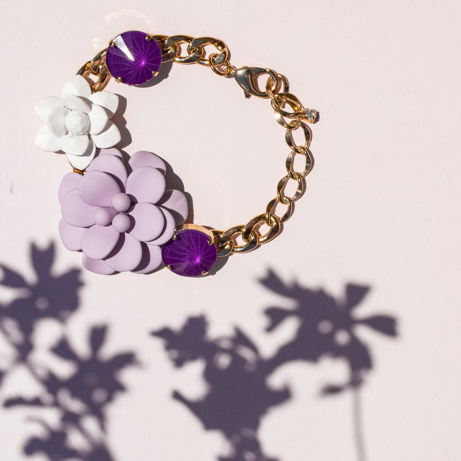 Wisteria Bracelet with Stones