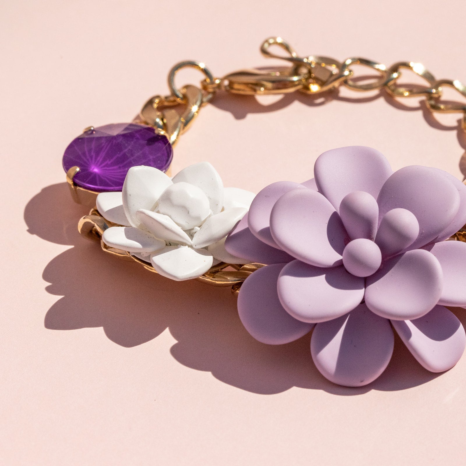 Wisteria Bracelet with Stones