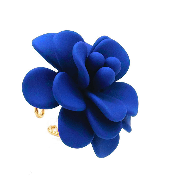 Blue Hibiscus Ring