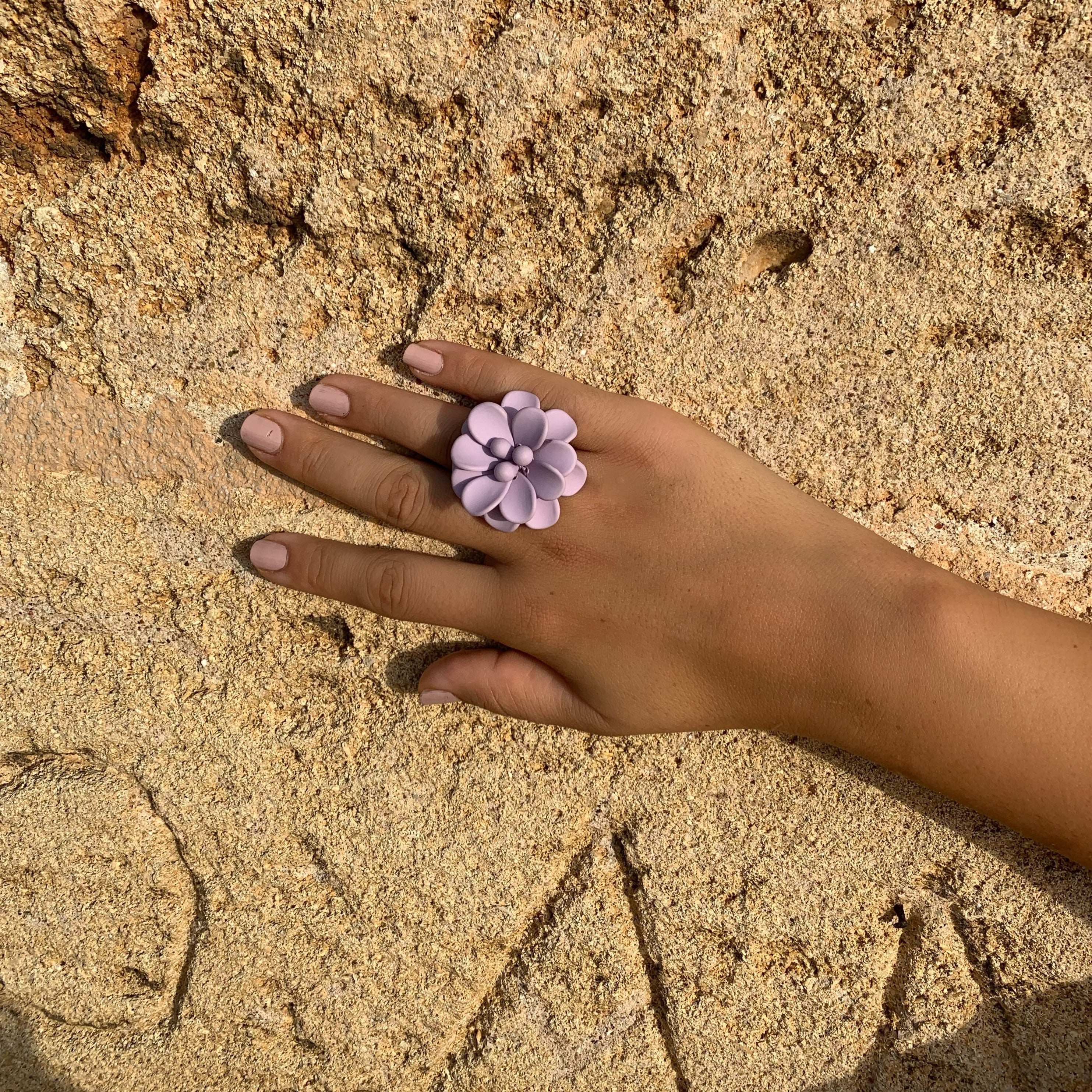 Hibiscus Wisteria Ring 