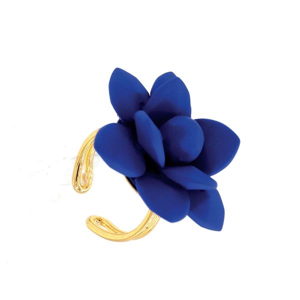 Anello Giglio Blu.